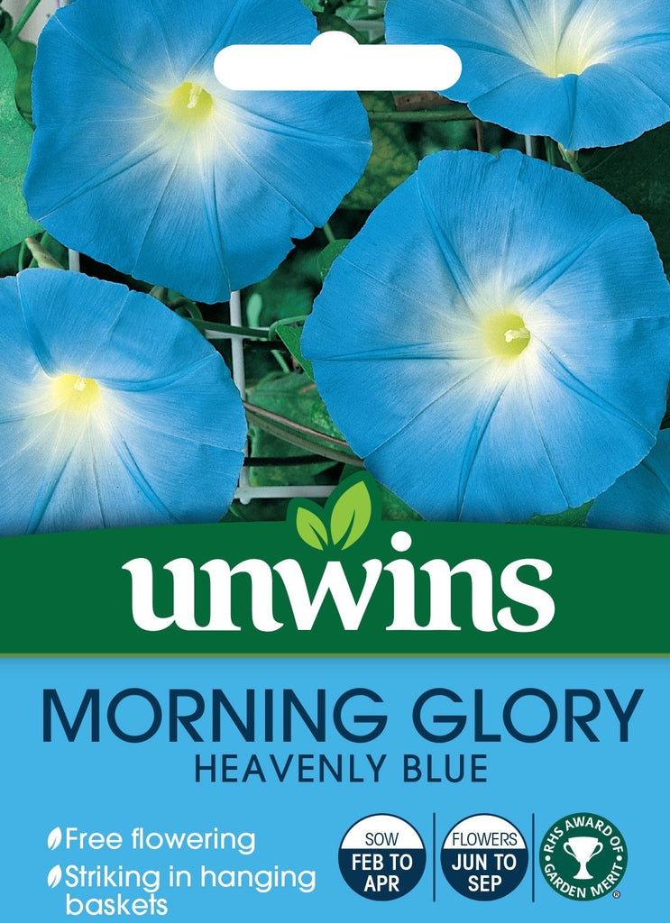 Unwins Morning Glory Heavenly Blue