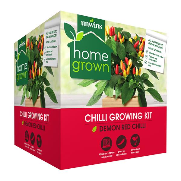 Homegrown Chilli Kitchen Garden Kit
