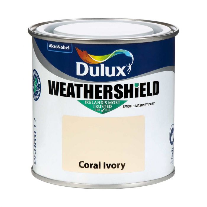 Dulux Weathershield Coral Ivory 250ml