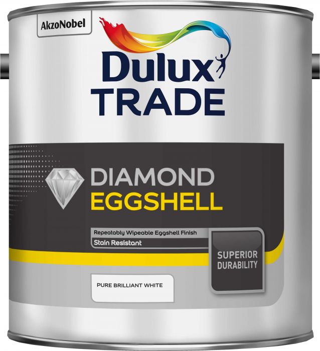 Dulux Diamond Eggshell PBW 2.5L