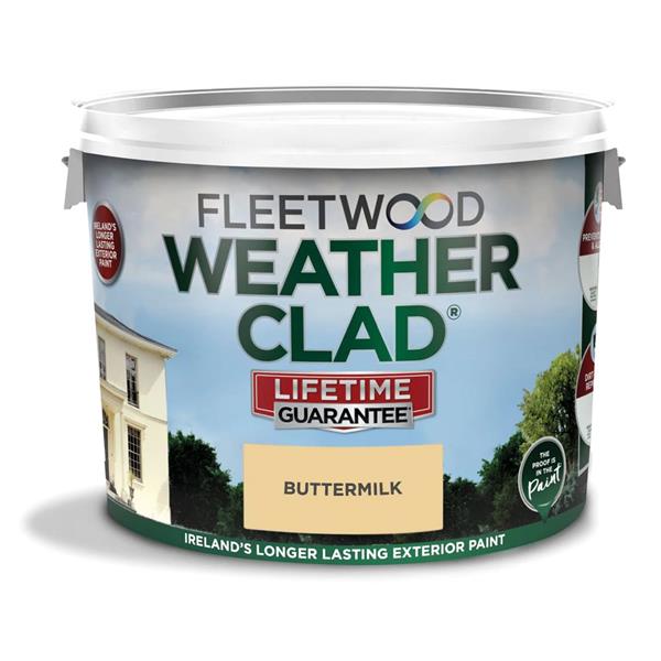 Fleetwood Weatherclad Buttermilk 10L