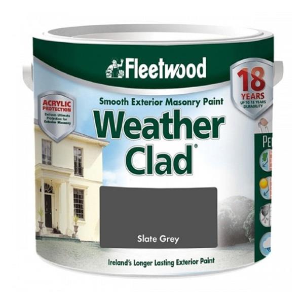 Fleetwood Weatherclad Slate Grey 5L