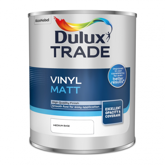 Dulux Vinyl Matt Medium Base 1L