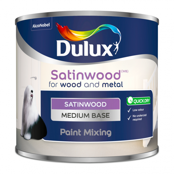 Dulux Paint Mixing Satinwood Medium Base 500ml