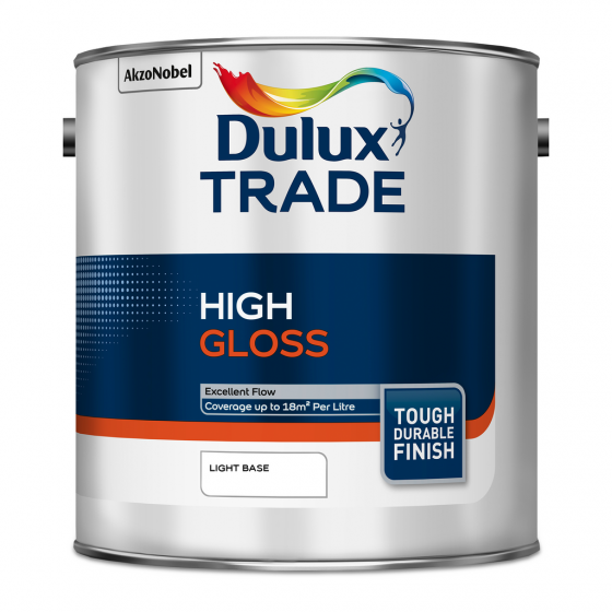 Dulux High Gloss Light Base 2.5LTR