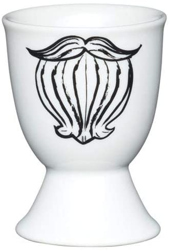 KitchenCraft Beard Egg Cup Porcelain