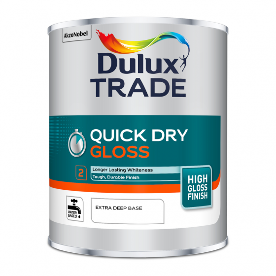 Dulux Quick Dry Gloss Extra Deep Base 1L