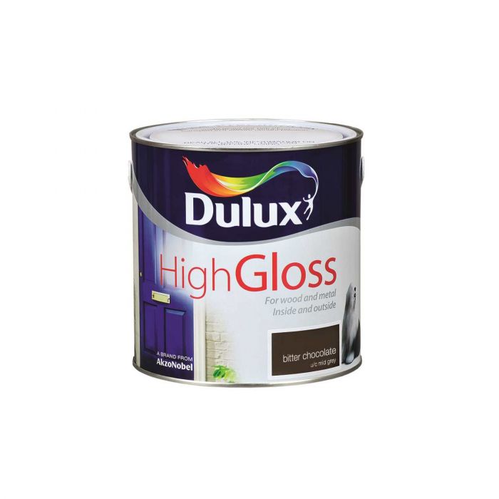 Dulux High Gloss Bitter Chocolate 2.5L