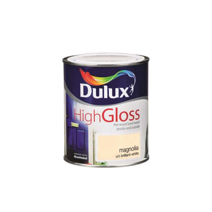 Dulux High Gloss Magnolia 2.5L