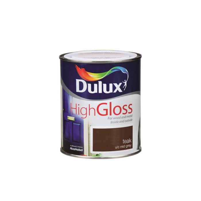Dulux High Gloss Teak 750ml