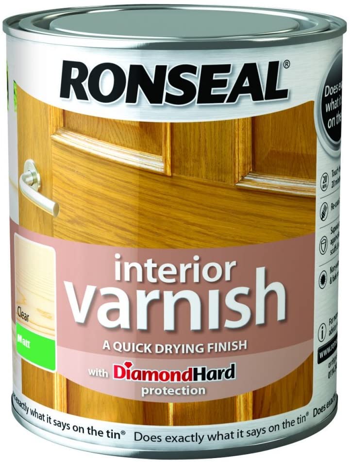 Ronseal Interior Varnish Matt Clear 250ml