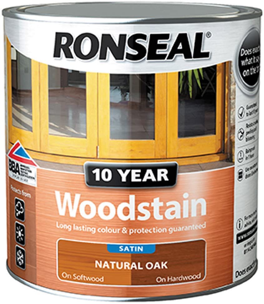 Ronseal Natural Oak 10 Year Woodstain 750ml