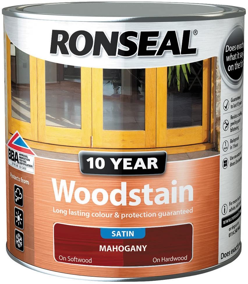 Ronseal Mahogany 10 Year Woodstain 2.5L
