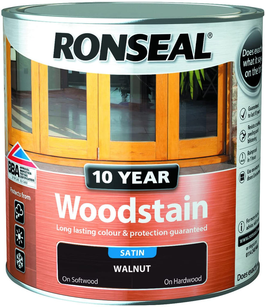 Ronseal Walnut 10 Year Woodstain 2.5L