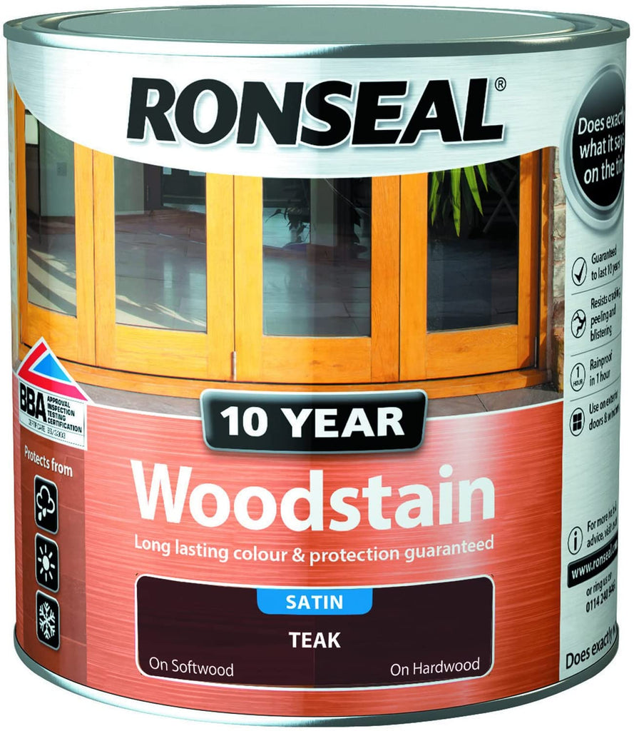 Ronseal Teak 10 Year Woodstain 2.5L