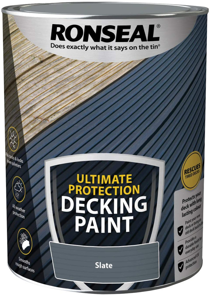 Ronseal Ultimate Decking Paint Slate 5L