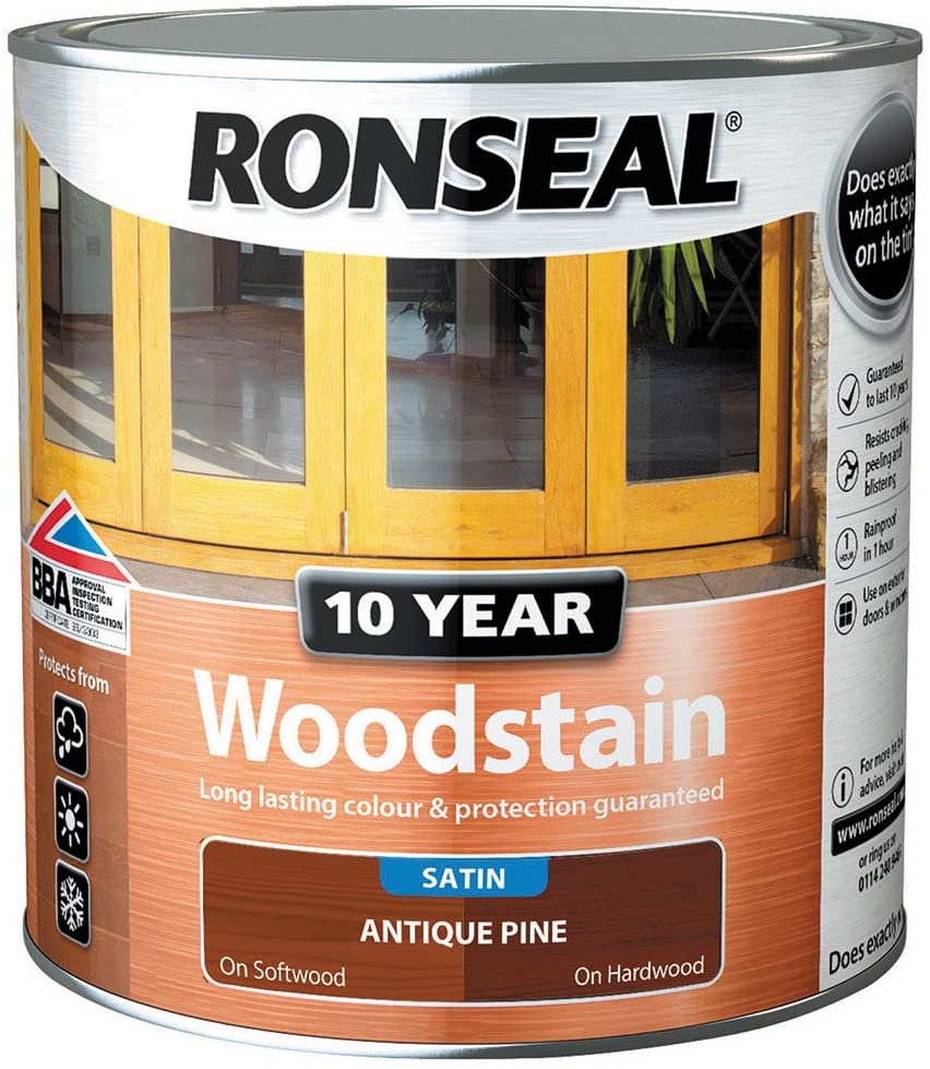 Ronseal Antique Pine 10 Year Woodstain 2.5L