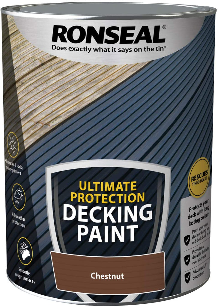 Ronseal Ultimate Decking Paint Chestnut 2.5L