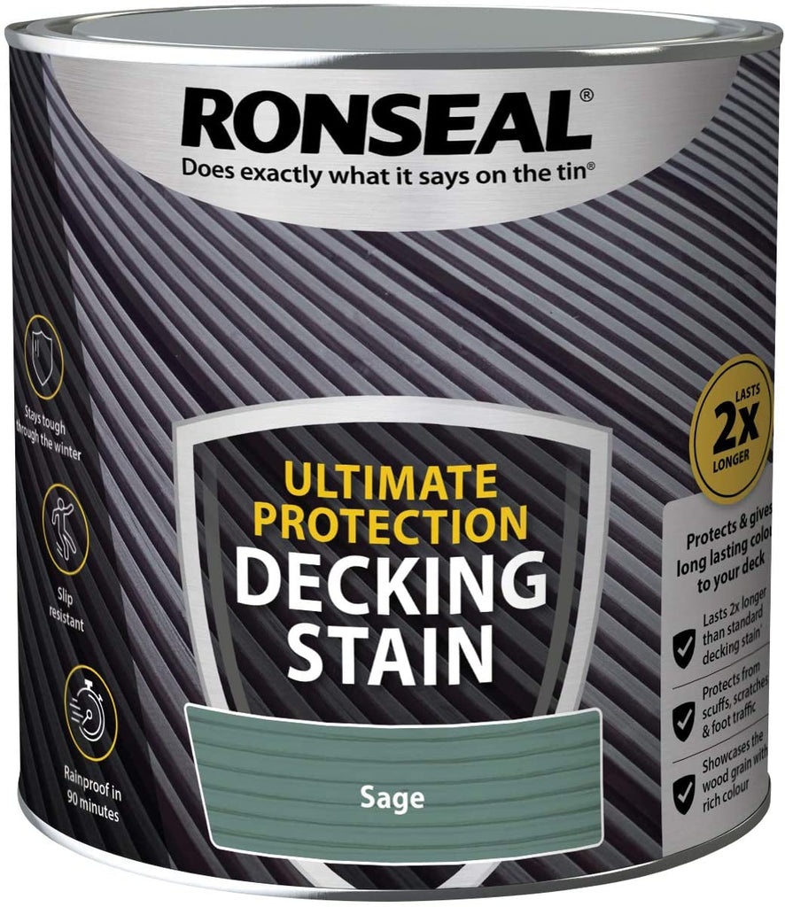 Ronseal Ultimate Decking Paint Sage 2.5L