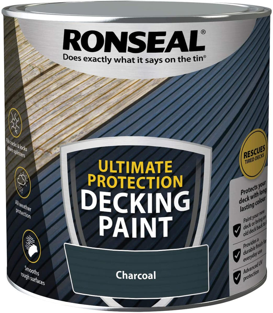 Ronseal Ultimate Decking Paint Charcoal 2.5L