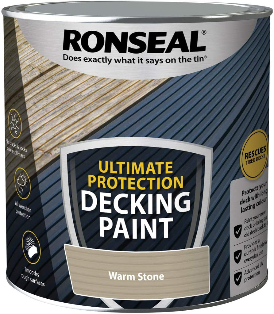 Ronseal Ultimate Decking Paint Warm Stone 2.5L