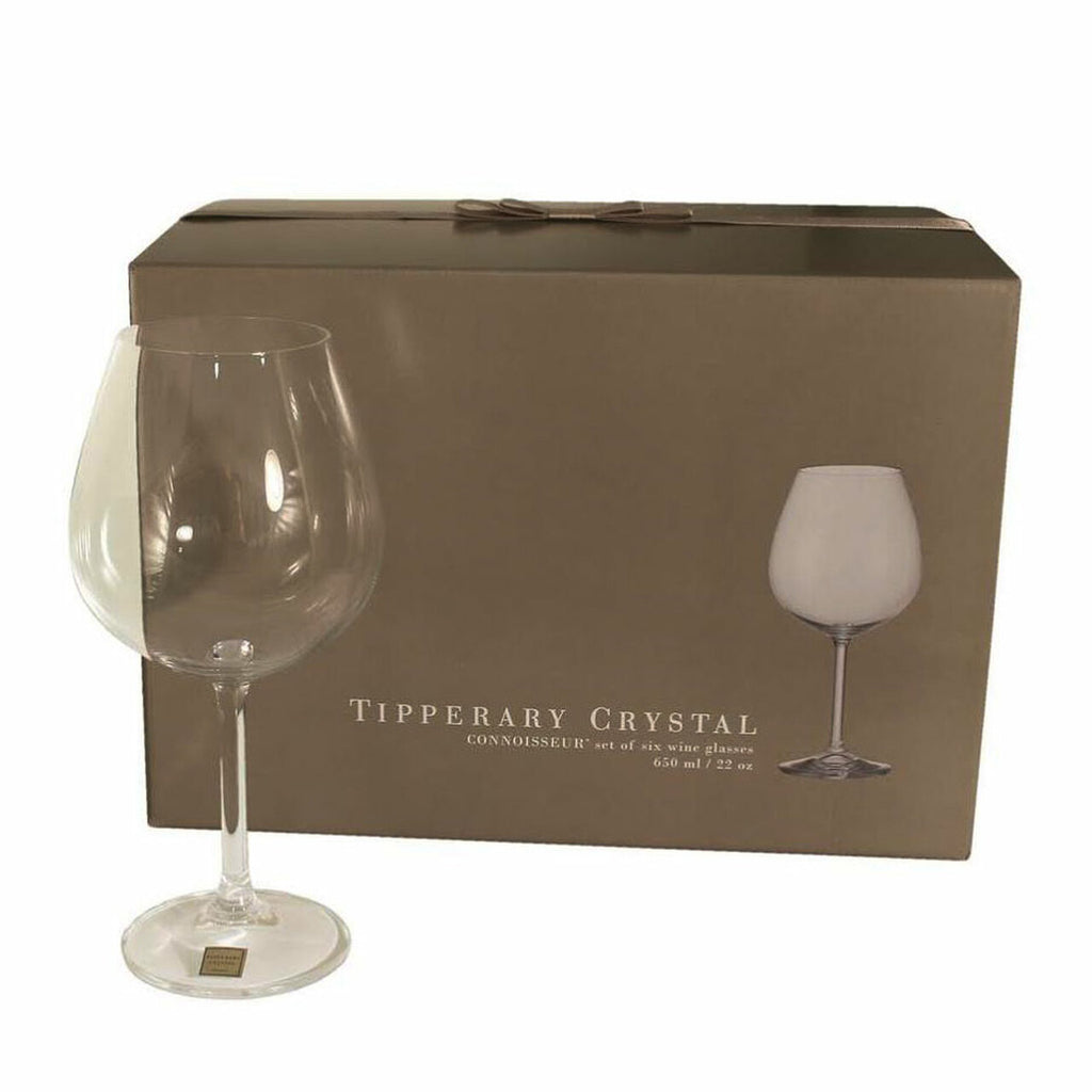 Connoisseur Set of 6 Wine Glasses  650ml