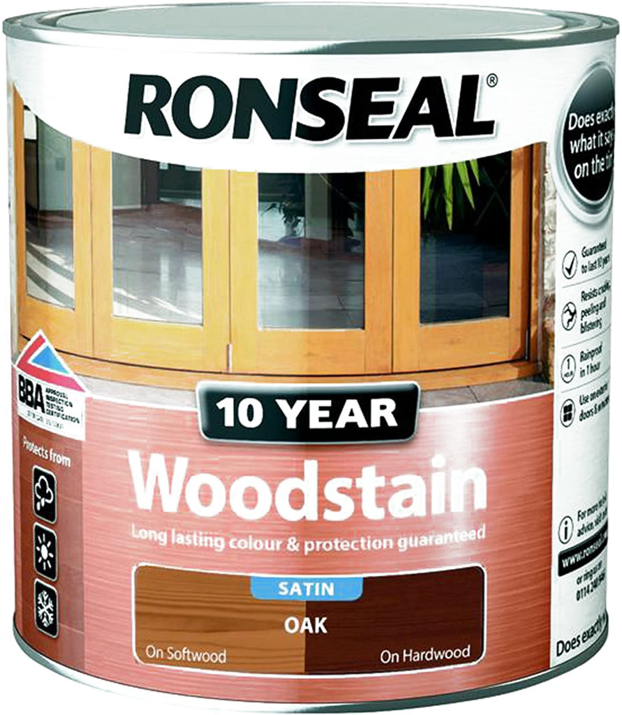Ronseal Oak 10 Year Woodstain 2.5L