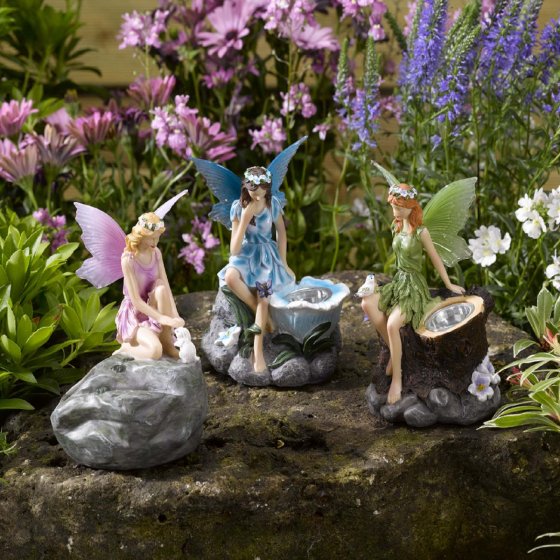 Garden Figurines - Fairies (3 Designs)