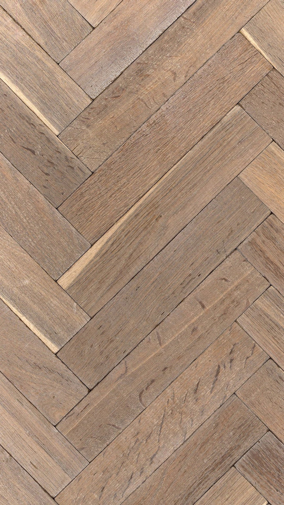 Quebec Tumbled Wood Block Double Smoked & White Oiled 60mm