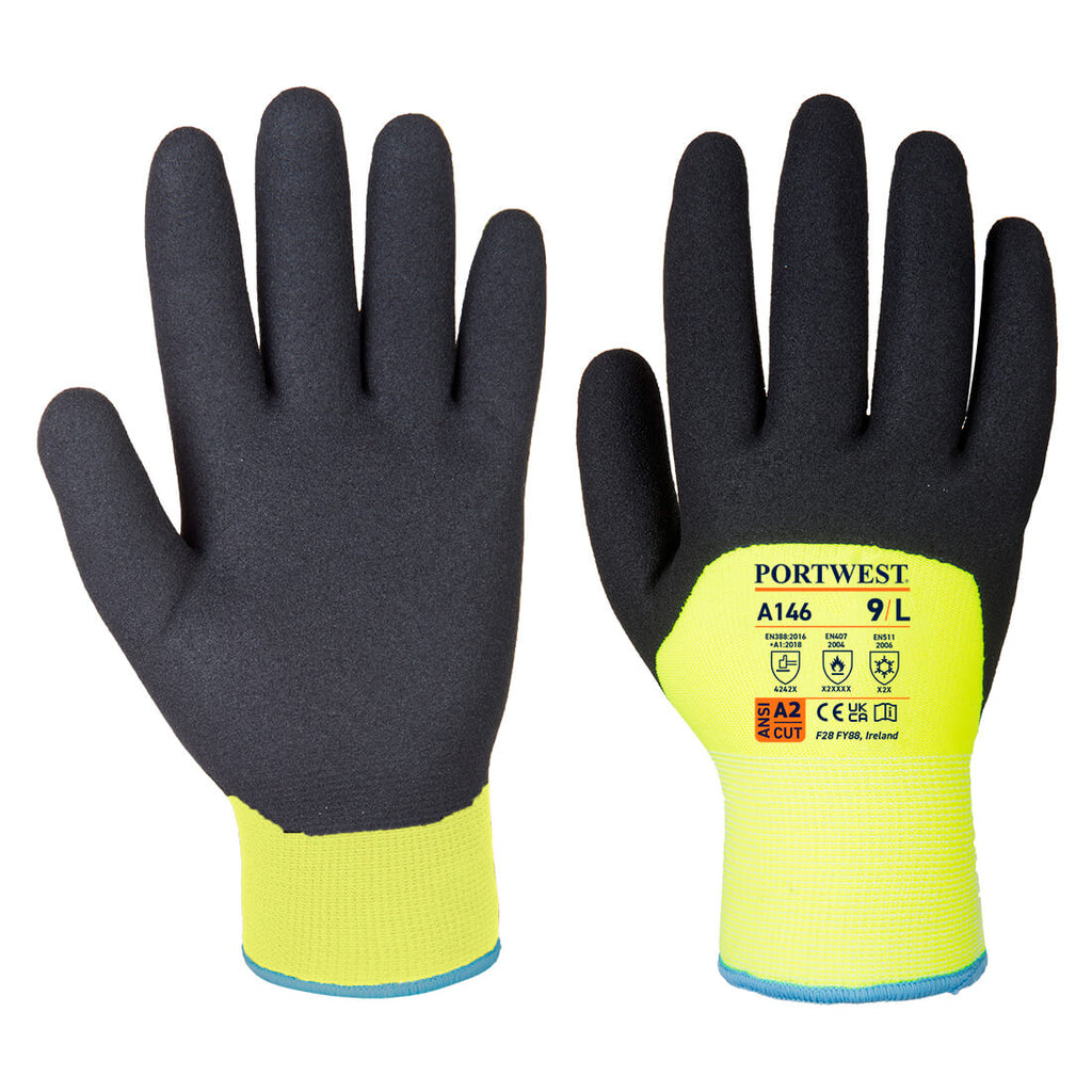 Portwest Arctic Winter Gloves Yellow