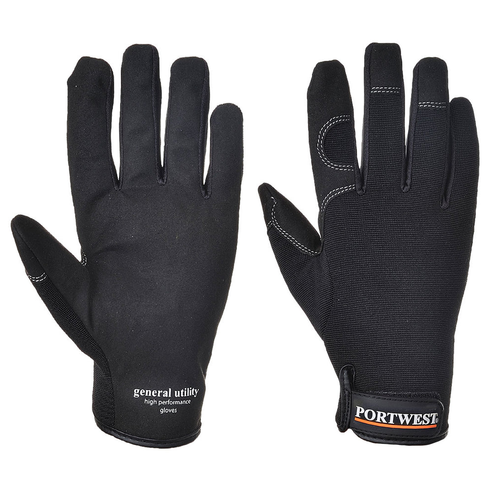Portwest General Utility High Performance Glove Black
