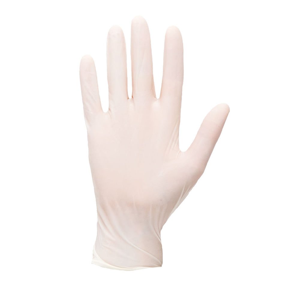 Portwest Powdered Latex Disposable Glove White