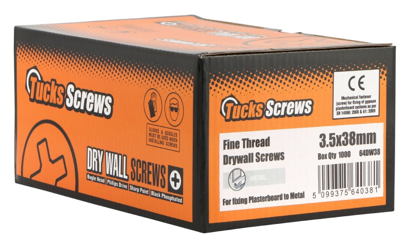 3.5 x 32mm Drywall Screws 1000PCS