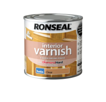 Ronseal Interior Varnish Satin Clear 250ml