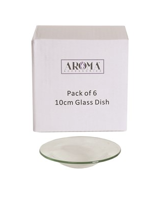 Spare 10cm Glass Dish Pack of 6