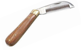 Roma Mane Comb and Thinning Knife