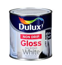 Dulux Non Drip Gloss Pure Brilliant White 1L