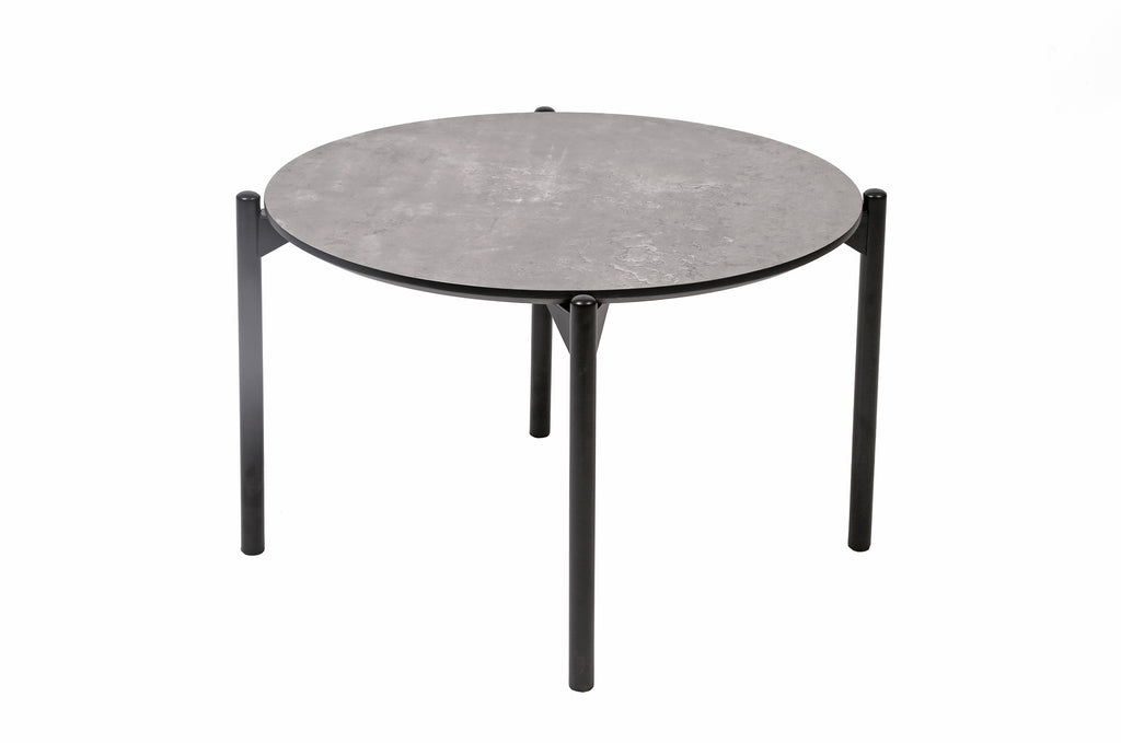 Elvar Lamp Table Round Grey Concrete