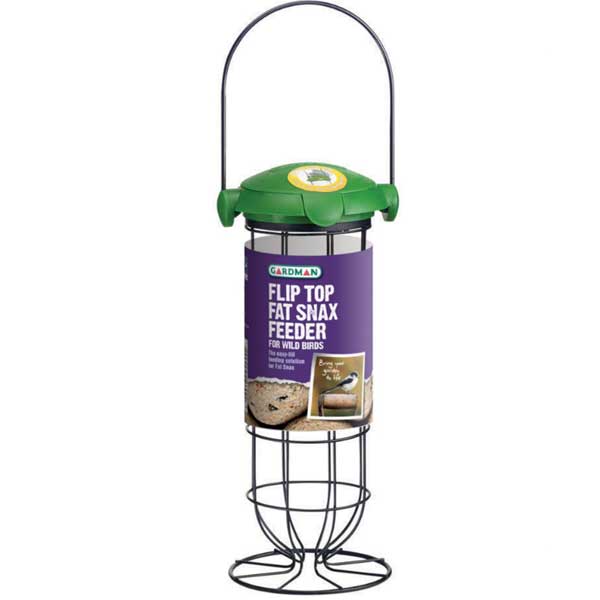 Gardman Flip Top Fat Snax Feeder