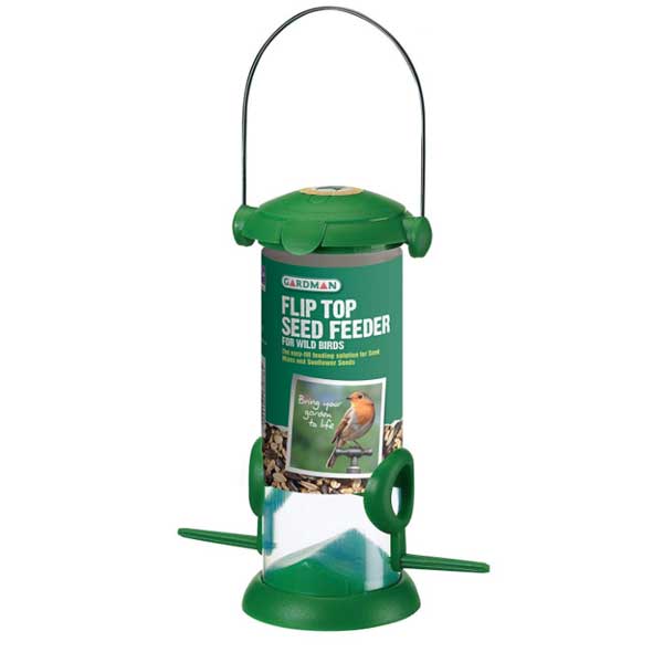Gardman Flip Top Seed Feeder