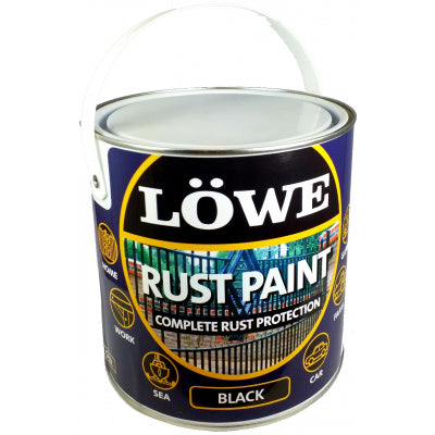 Lowe Rust Paint Black 2.5L
