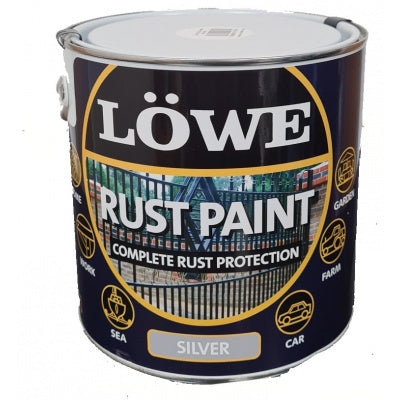Lowe Rust Paint Silver 2.5L