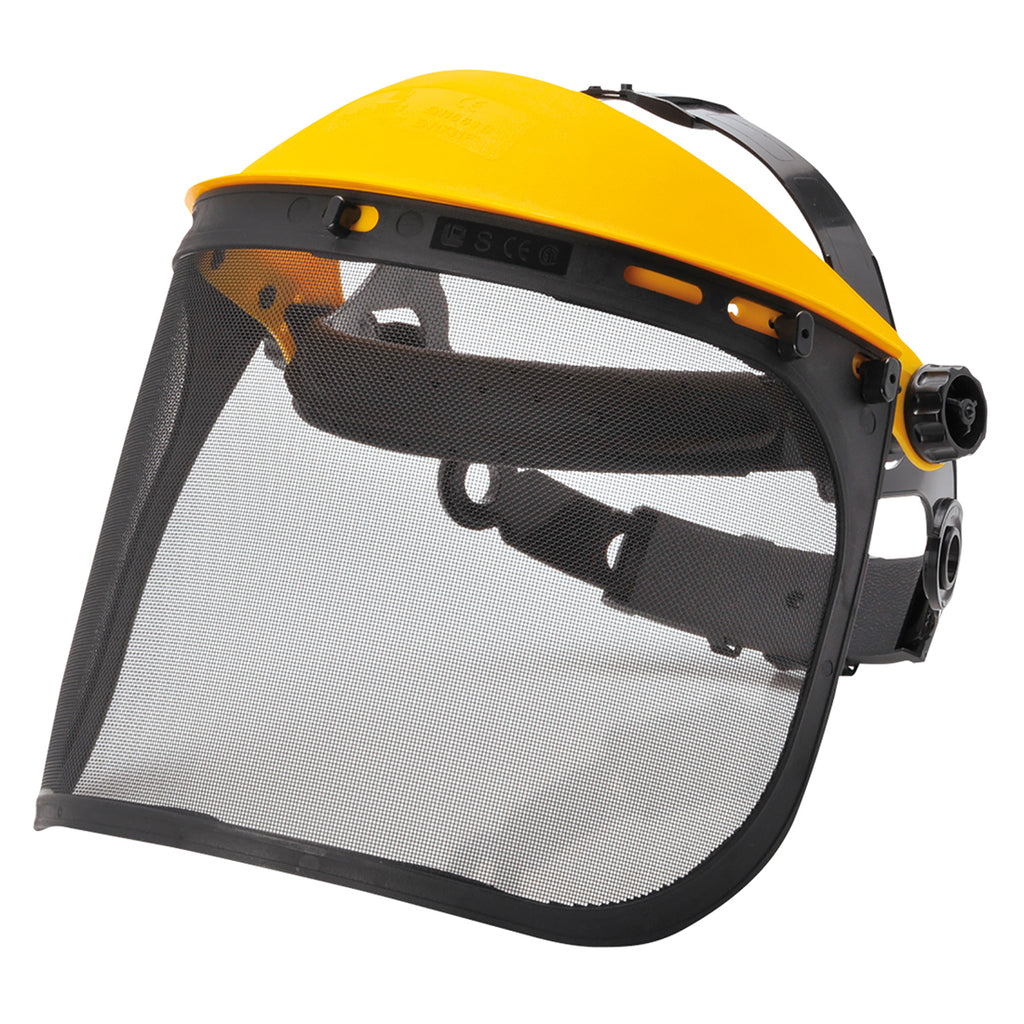 Portwest Browguard With Mesh Visor Black