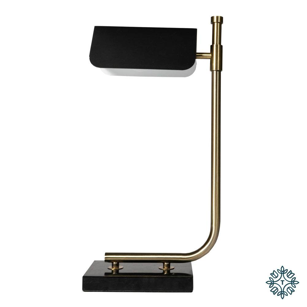 Carmen Table Lamp Gold/Black 51cm
