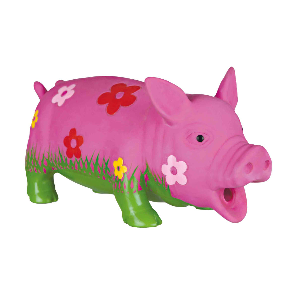 Pig with Flowers Latex with Sounds
