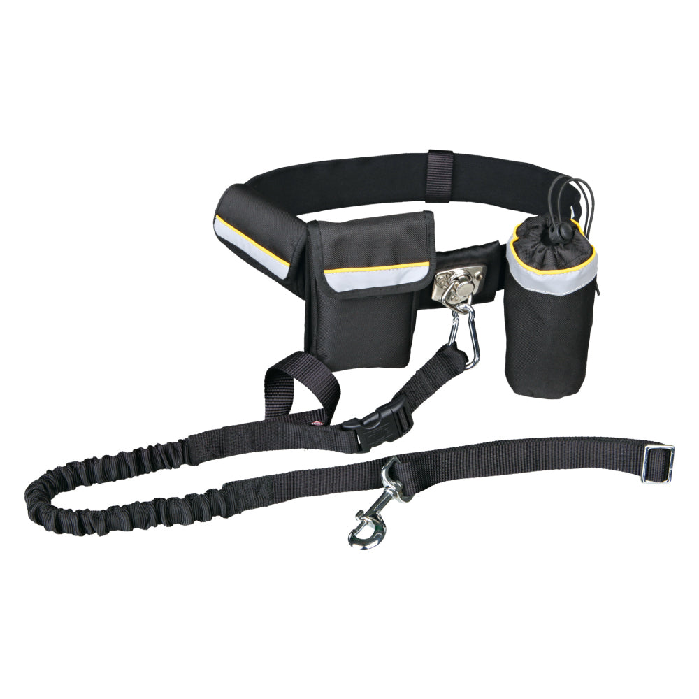 Waist Belt with Lea Black