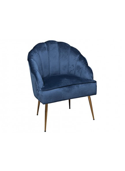 Shell Arm Chair Light Blue