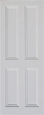Ardmore 4 Panel Primed Door White 80x34x44mm