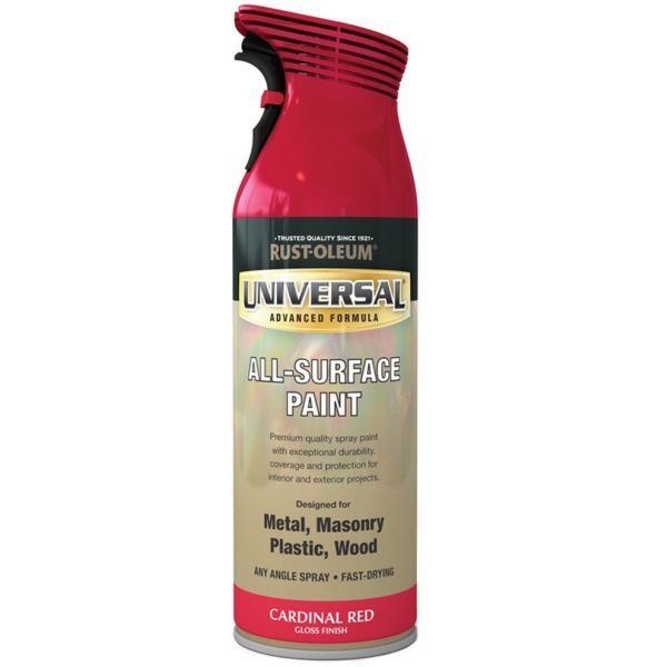 Universal Cardinal Red Spray Paint 400ml