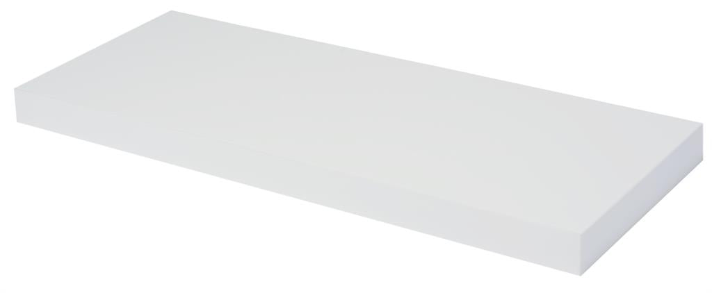 B Org Float Shelf 60x23.5cm White